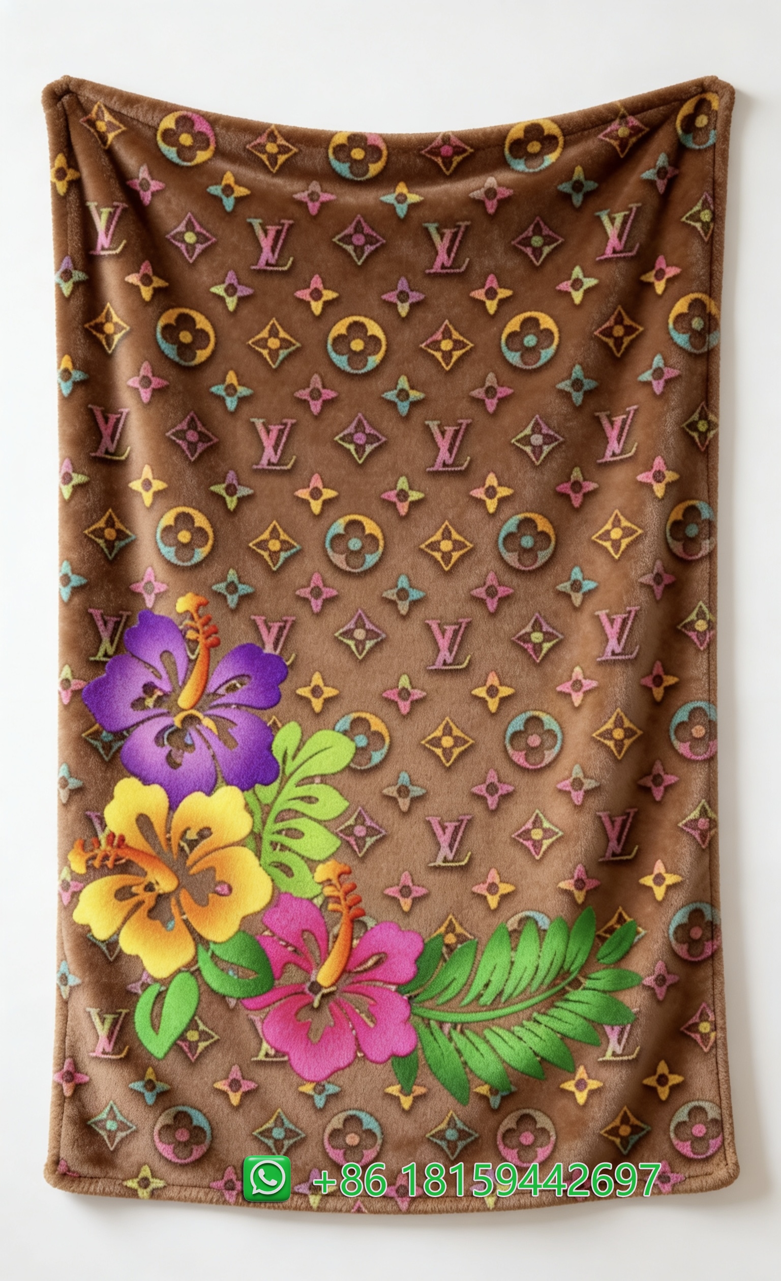 Louis Vuitton Throw Blankets